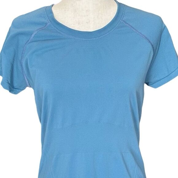 Womens Performance Outdoor Work-Out Tee 5.11 or Athleta? Blue Size Med - Picture 4 of 10